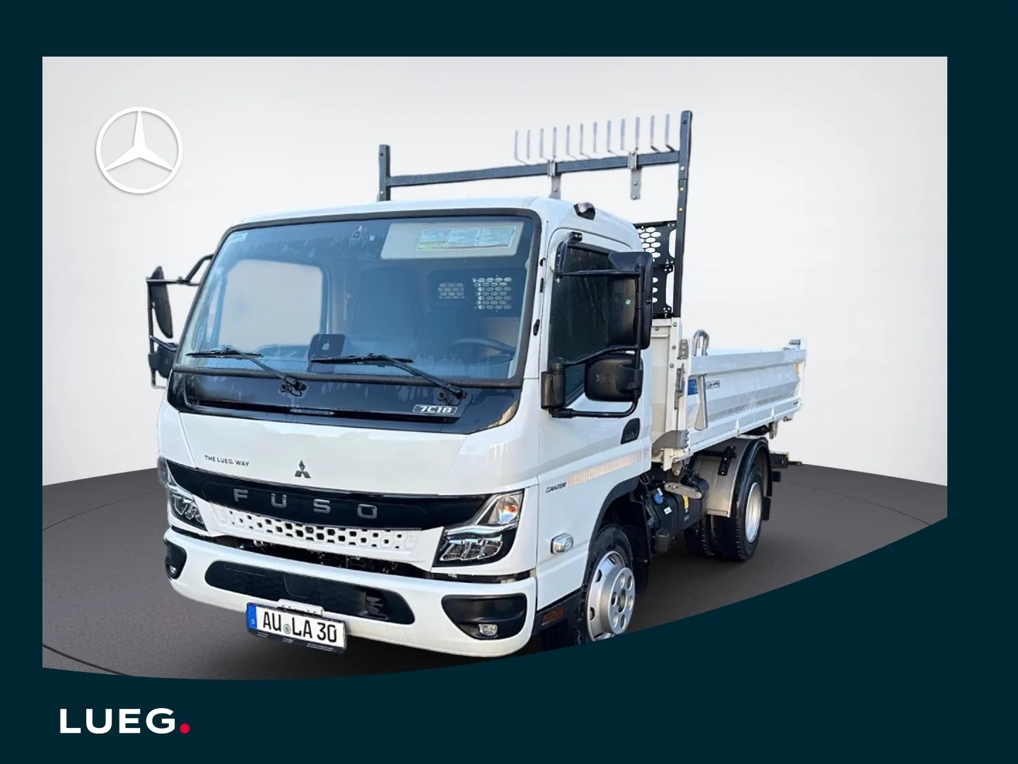 FUSO Canter 7C18 Meiller TRIGENIUS Kipper Klima - 175 PS