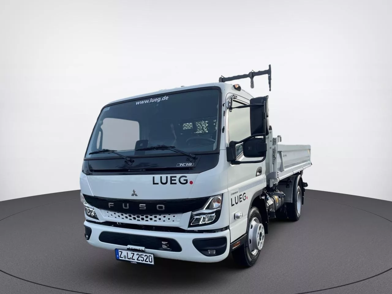 FUSO Canter 7C18 Meiller TRIGENIUS Kipper Kam. Klima - 175 PS