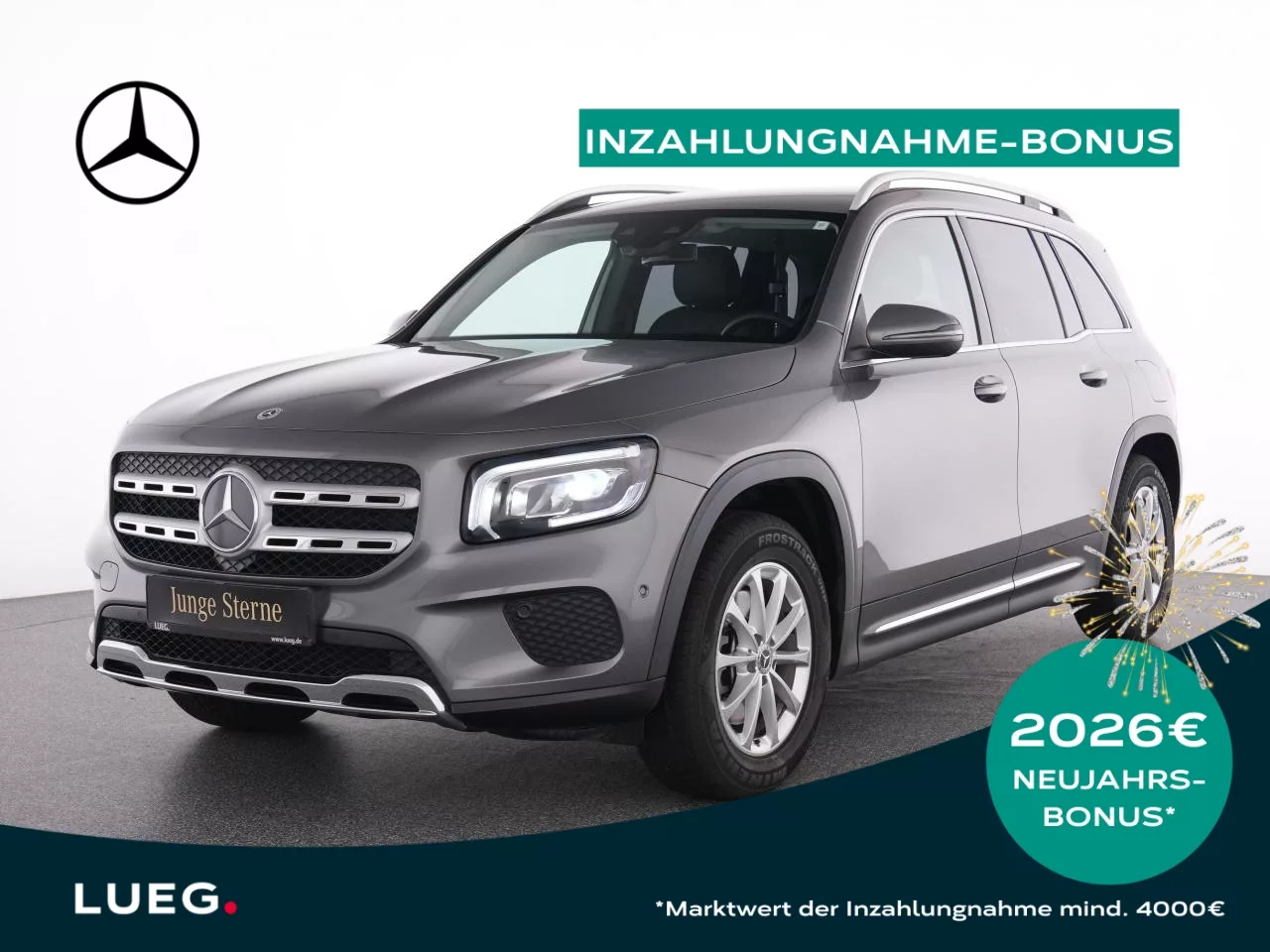 Mercedes-Benz GLB 220 d 4M Progressive+MBUXHighEnd+LED+AHK+RFK - 190 PS