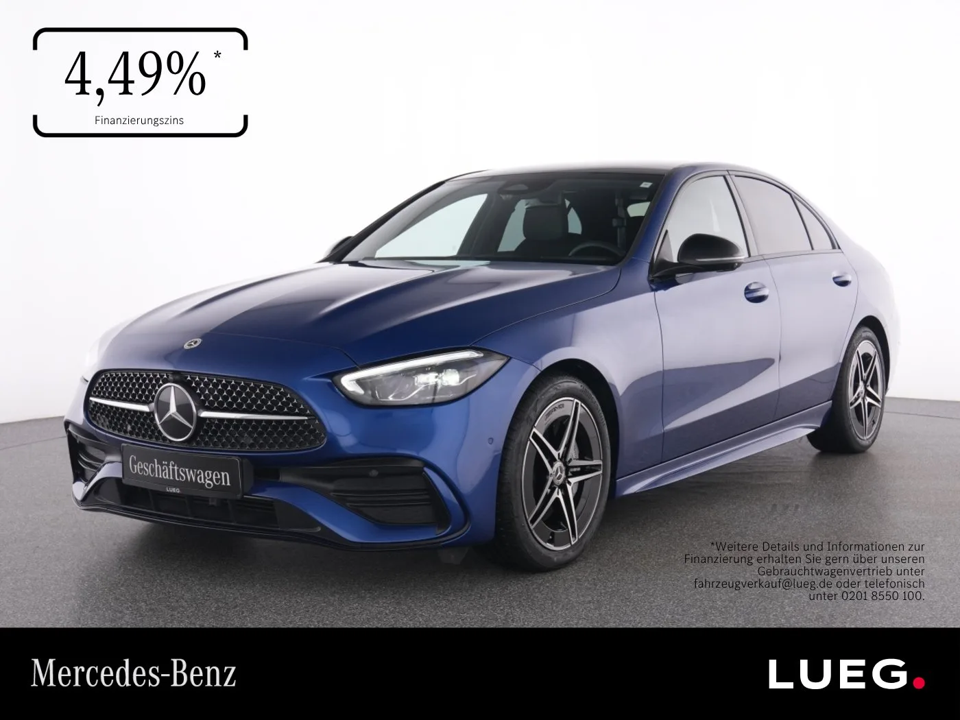 Mercedes-Benz C 180 AMG+NIGHT+PANO+SOUND+MEMORY+DISTRONIC+360° - 170 PS