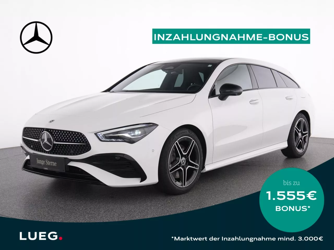 Mercedes-Benz CLA 200 SB AMG+NavP+Pano+LED+KeyG+Totw+Night+360 - 163 PS