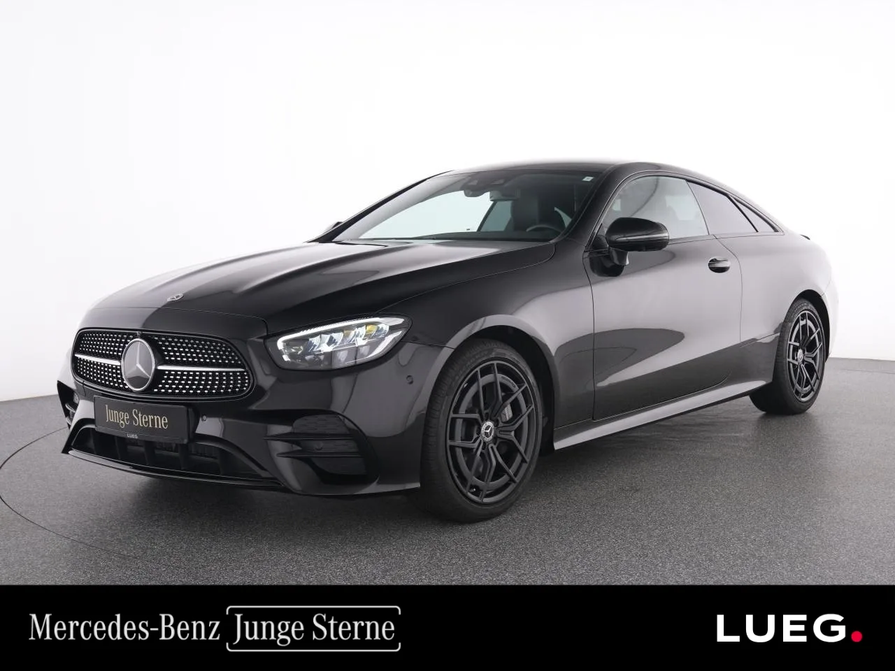 E 300 Coupé AMG+MBUX+LED-HP+Night+Airma+360°+19