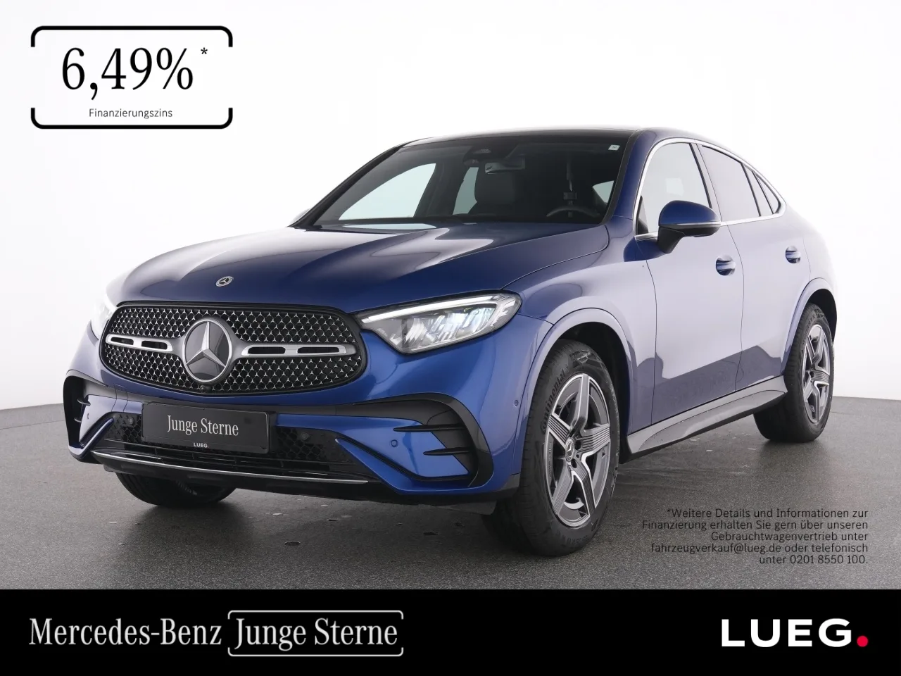 Mercedes-Benz GLC 300 d 4M Coupé AMG+Pano+AHK+LED+Mem+Totw+EHe - 269 PS