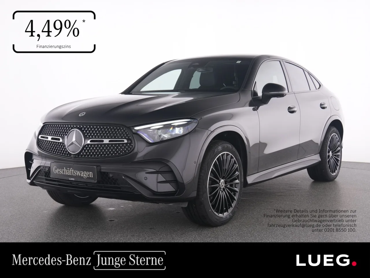 Mercedes-Benz GLC 300 de 4M Coupé AMG+NIGHT+20+AHK+DIG.LIGHT+ - 197 PS
