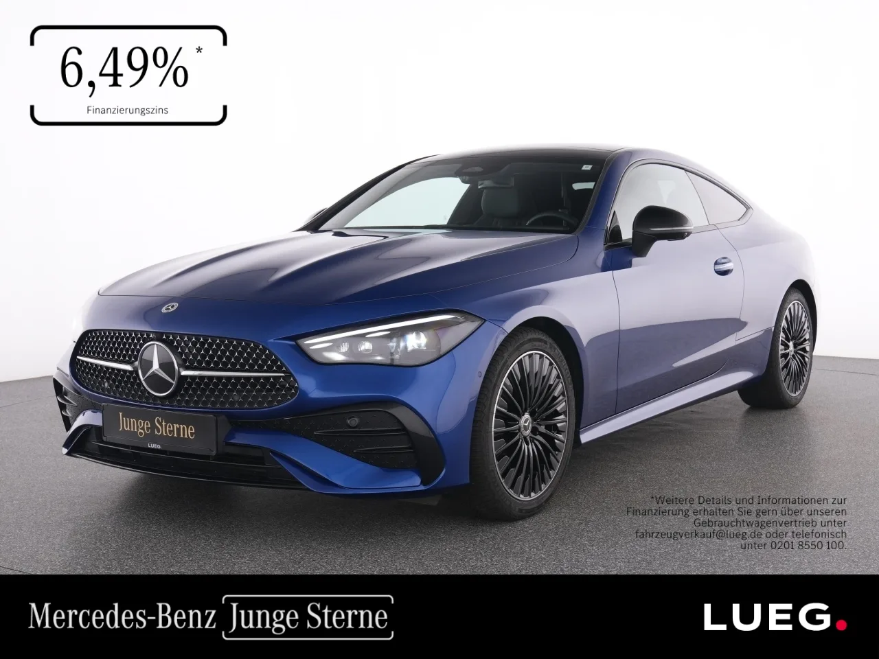Mercedes-Benz CLE 200 4M Coupe AMG+DLight+MBUX+NIght+Pano+360° - 204 PS