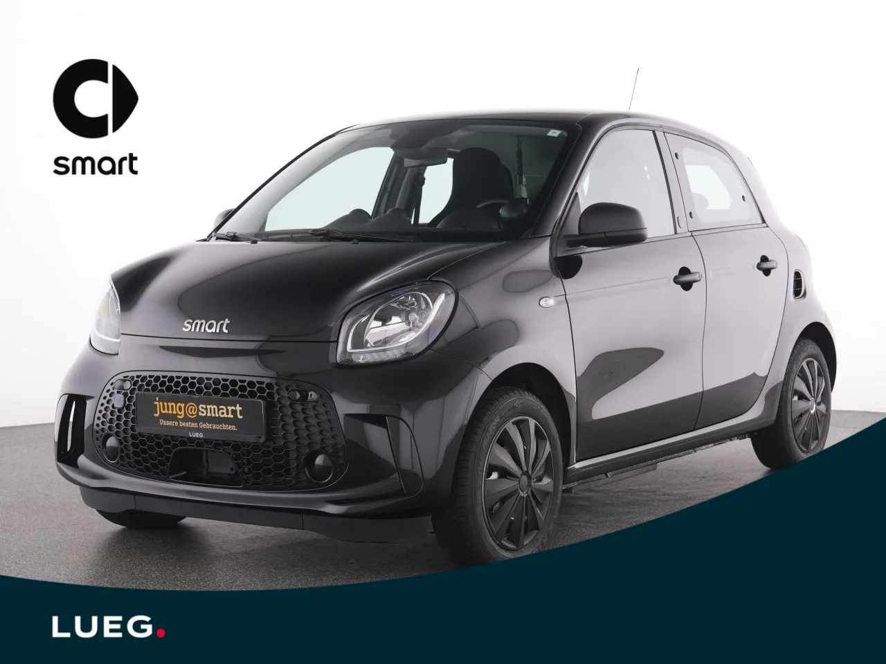 Smart EQ forfour 22kw Cool & Audio+DAB+Ladekabel-Paket - 82 PS