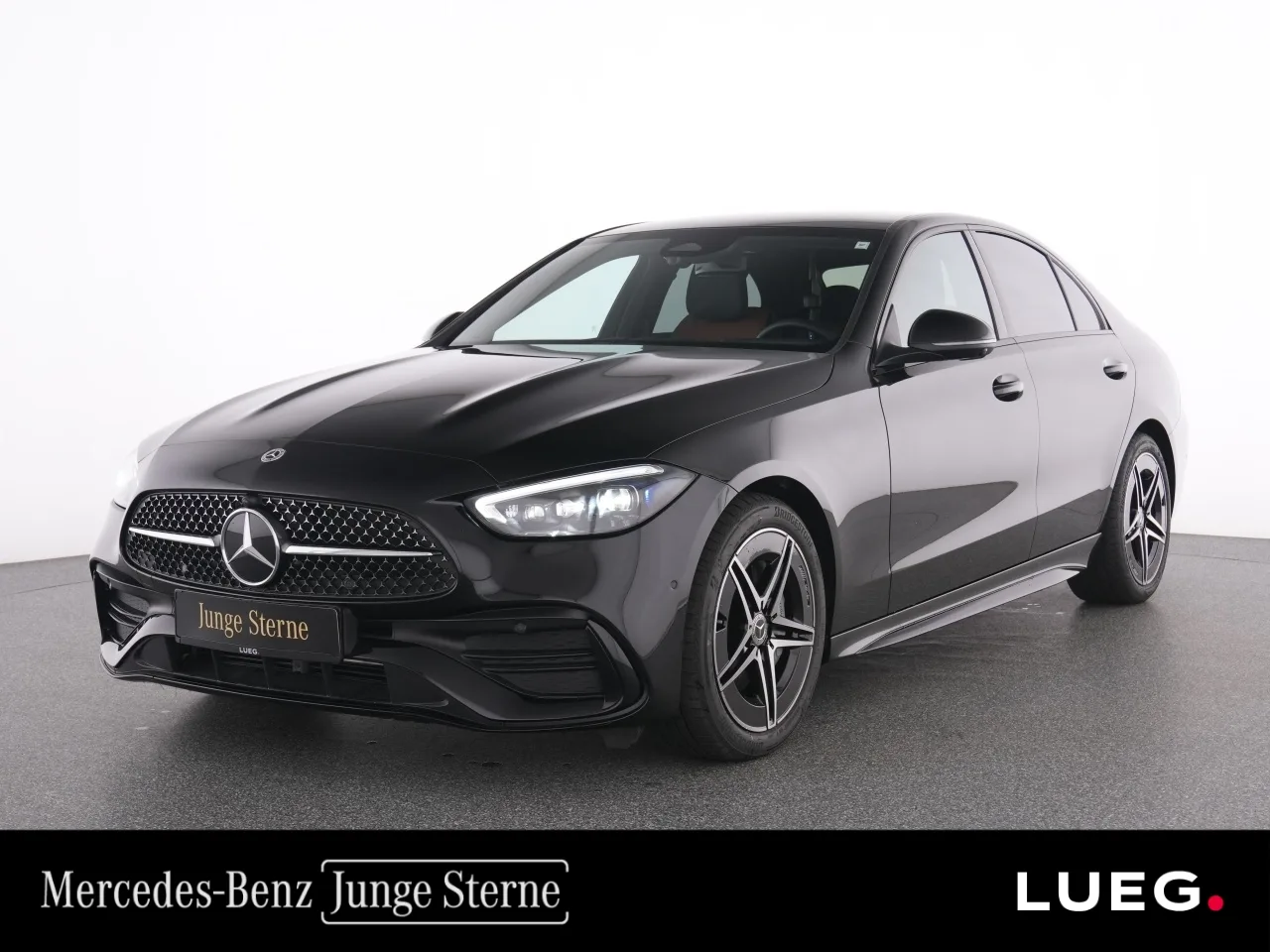 Mercedes-Benz C 180 AMG+MBUX+DLight+AHK+NIght+Memory+Amb+360° - 170 PS