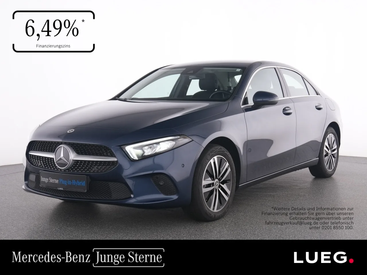 Mercedes-Benz A 250 e Lim Progressive+MBUXHighEd+LED+Sound+RFK - 218 PS