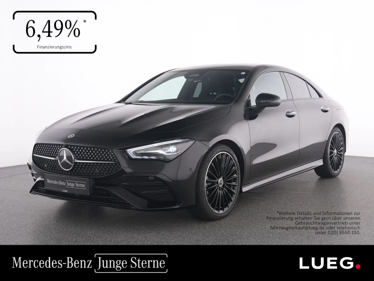 Mercedes-Benz CLA 200 AMG+Pano+AHK+19+Night+LED+Kam+Totw+KeyG - 163 PS