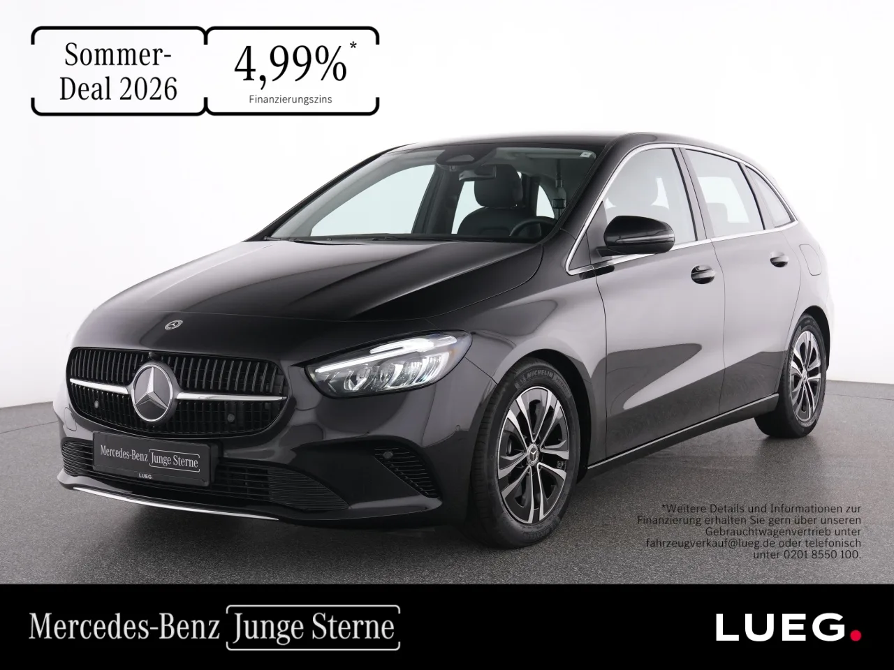 Mercedes-Benz B 200 Progressive+LED+Kamera+Totw+EHeck+SpurAssi - 163 PS