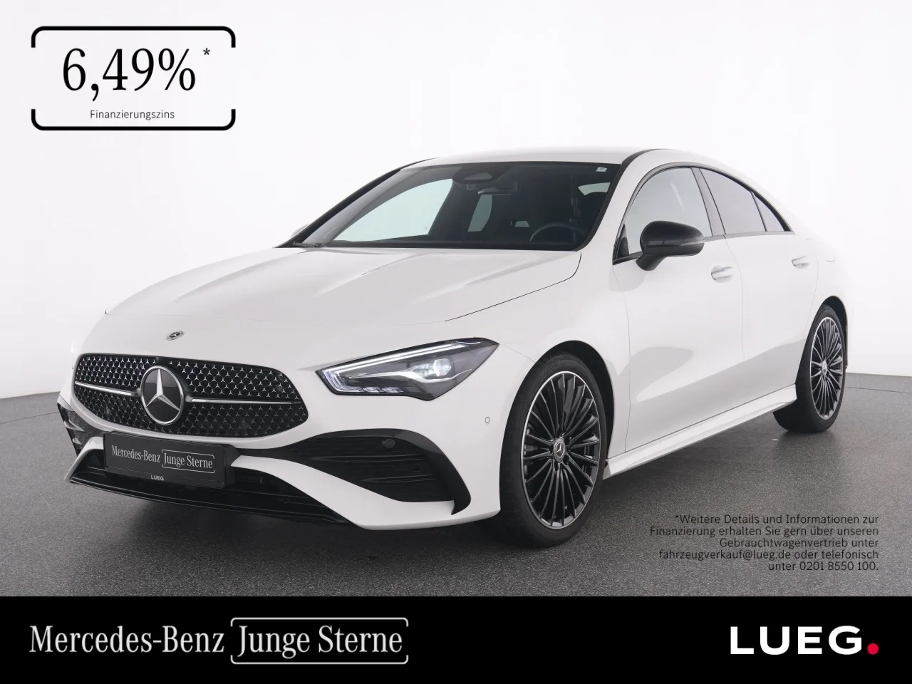 Mercedes-Benz CLA 200 AMG+NavPrem+Burm+LED+19+Night+KeylG+RFK - 163 PS