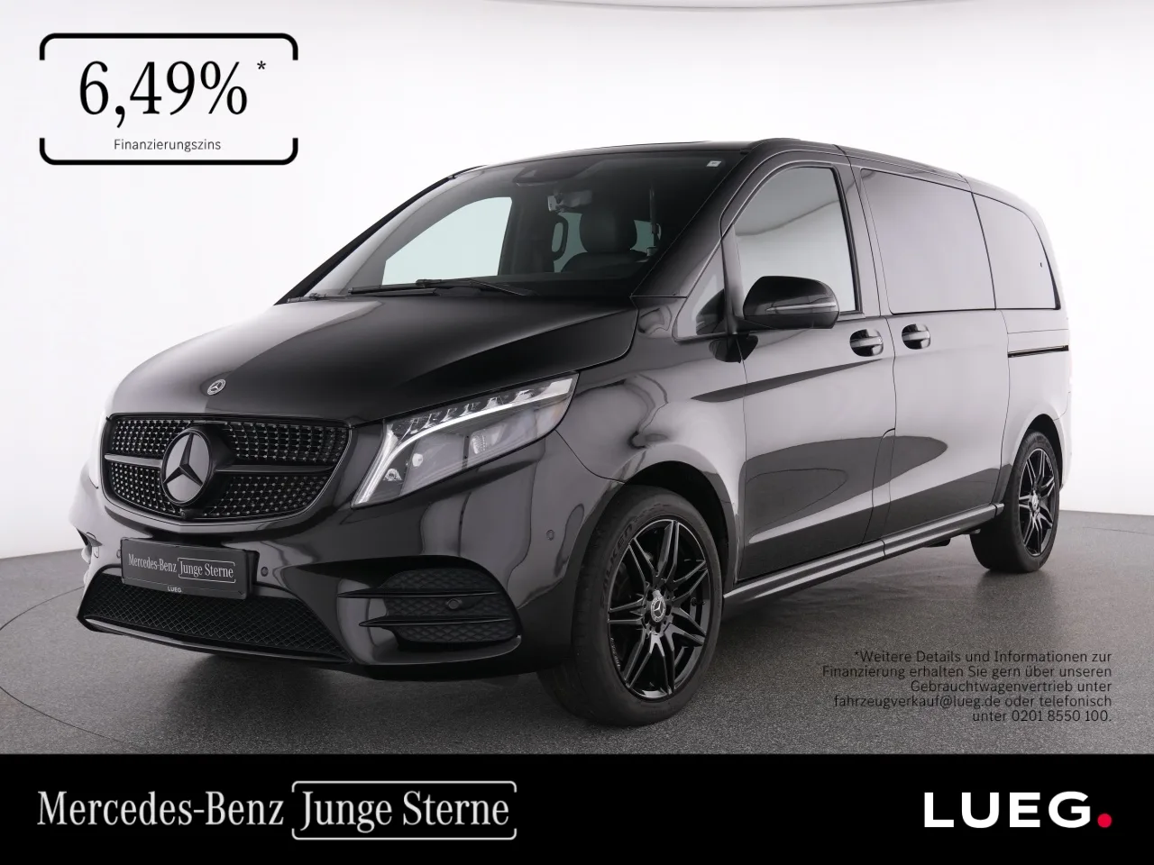 Mercedes-Benz V 300 d 4M AMG+LED-ILS+AHK+Burm+Sthzg+Sitzkl+360 - 237 PS