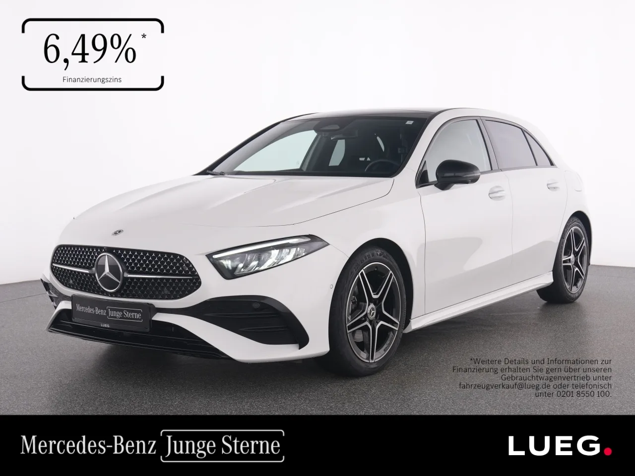 Mercedes-Benz A 200 AMG+Pano+Night+LED+360+Sthz+Dist+Sound+Key - 163 PS