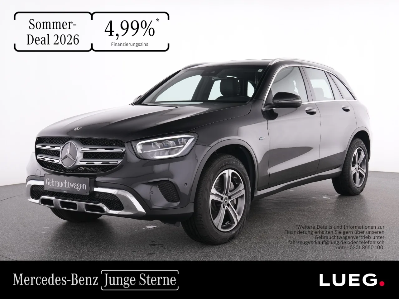 Mercedes-Benz GLC 300 de 4M MBUX+LED-HP+AHK+EHeck+Mem+Amb+RFK+ - 194 PS