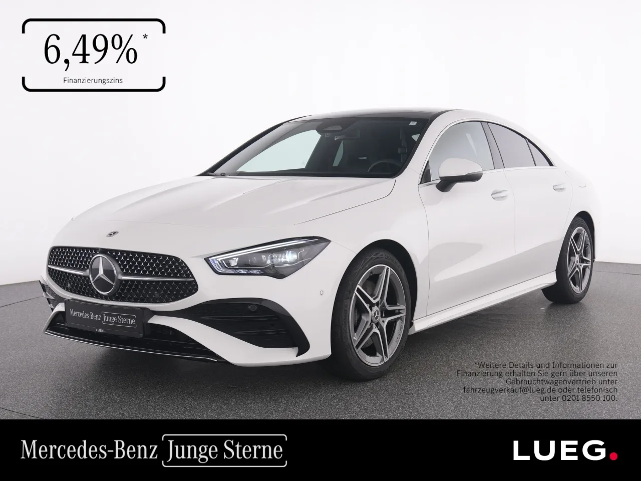 Mercedes-Benz CLA 200   AMG+MBUX+MBeam+Pano+AHK+KeylGo+Amb+RFK - 163 PS
