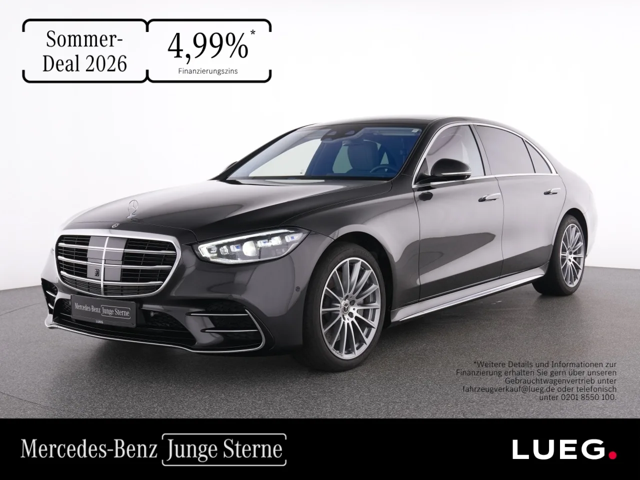 Mercedes-Benz S 500 4M Lang AMG+Dlight+Pano+HUD+Airm+Burm+20 - 435 PS