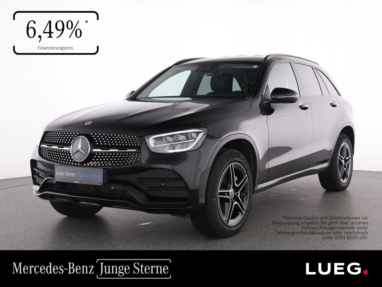 Mercedes-Benz GLC 300 de 4M AMG+MBUX+LED-HP+Night+Burm+Kamera - 194 PS