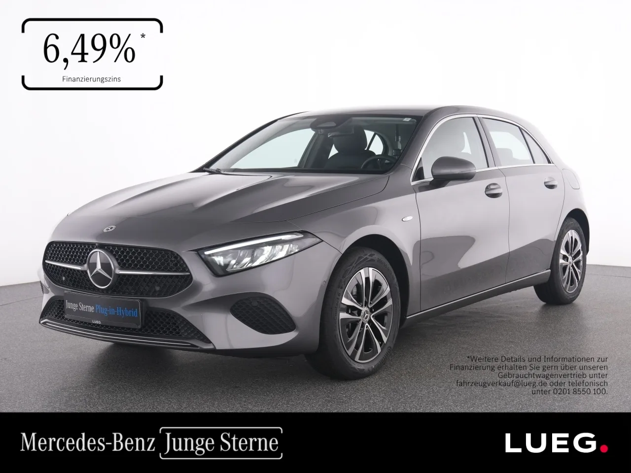 Mercedes-Benz A 250 e Progressive+MBUX+LED-HP+Kamera+PTS+SpurA - 163 PS