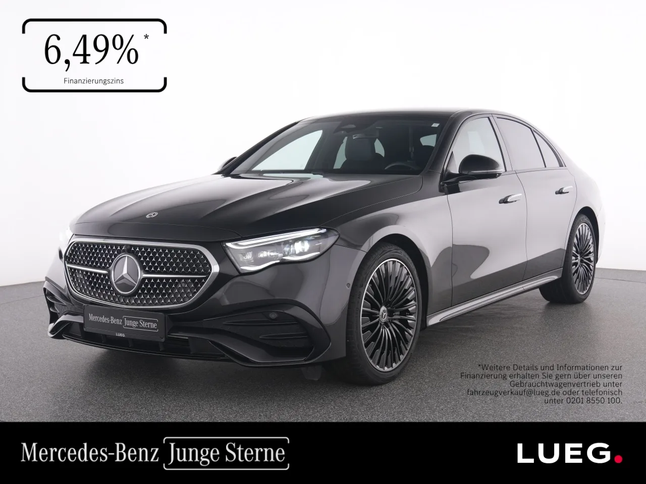 Mercedes-Benz E 200 AMG+NavPrem+DLIGHT+Night+20+KeyG+Mem+360° - 204 PS