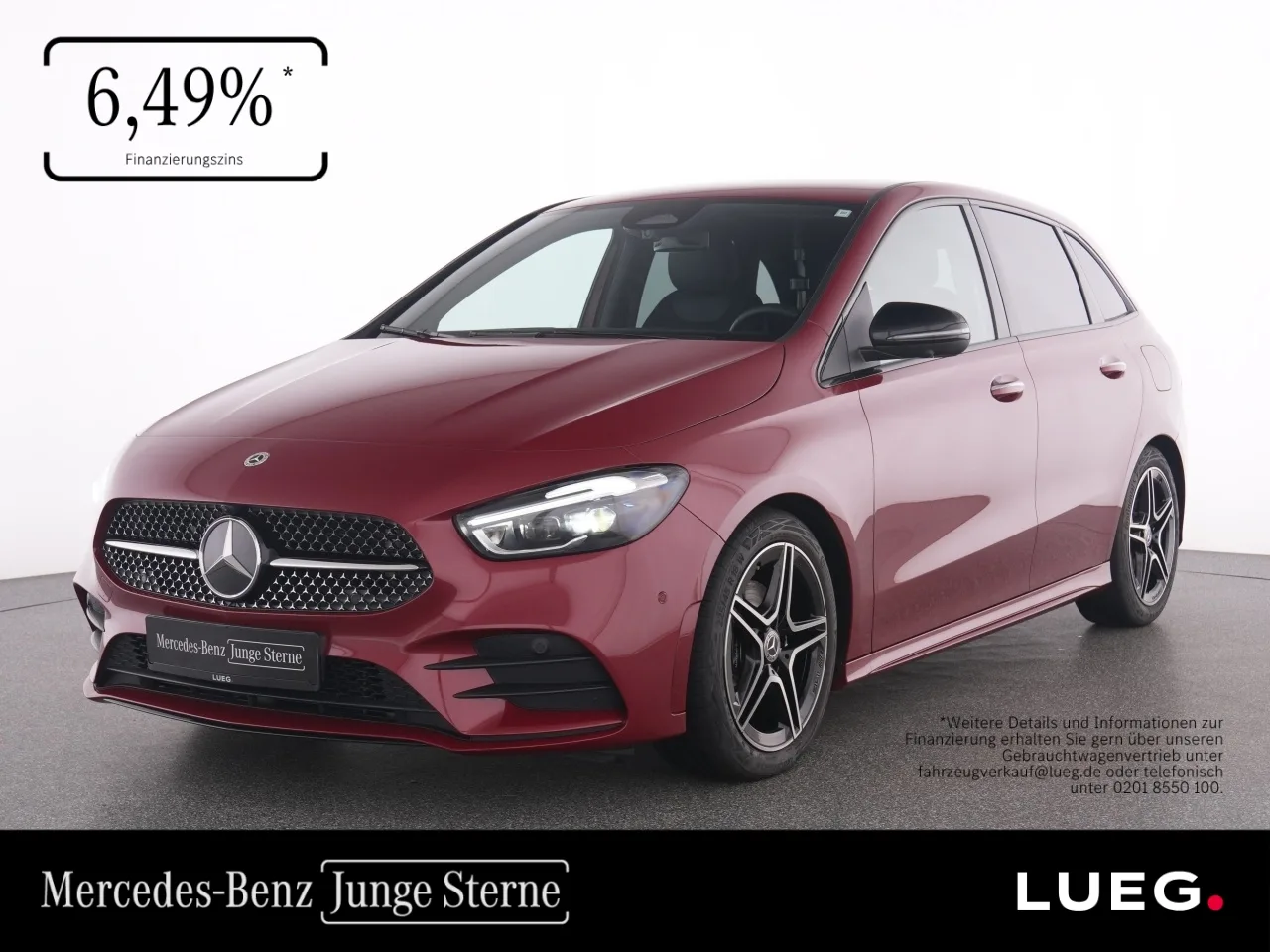 Mercedes-Benz B 200 AMG+NavPrem+MBeam+KeylG+Night+Mem+Amb+360° - 163 PS