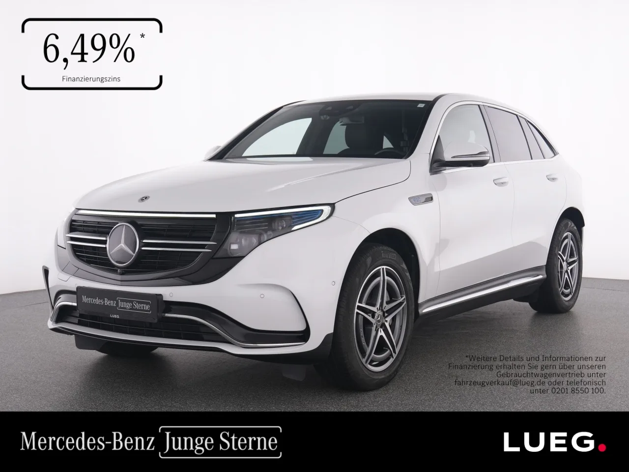Mercedes-Benz EQC 400 4M AMG+MBUX+MBeam+KeylG+HeadUp+EHeck+360 - 408 PS