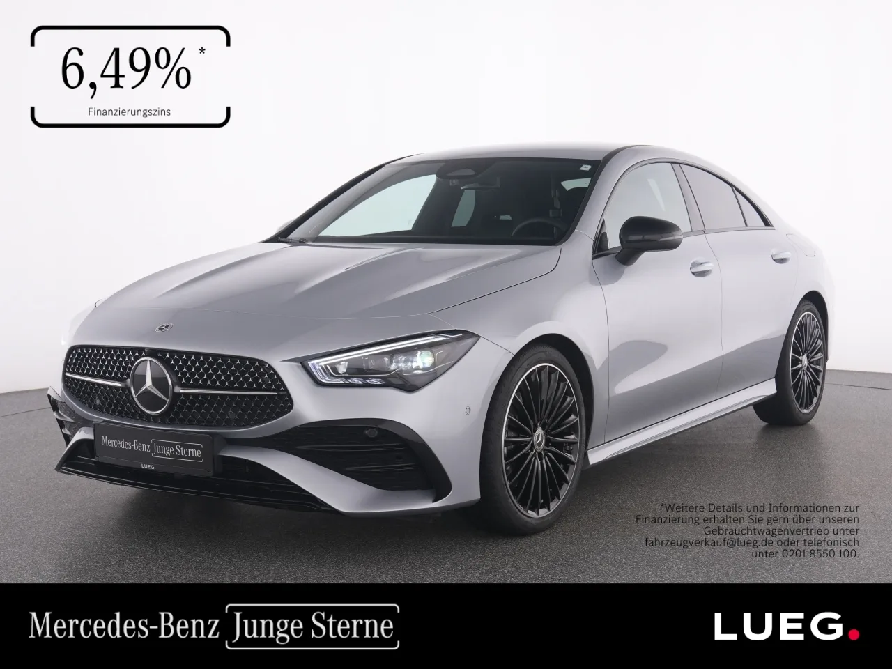 Mercedes-Benz CLA 200 Coupé AMG+MBUX+MBeam+Night+KeylGo+RFK+19 - 163 PS