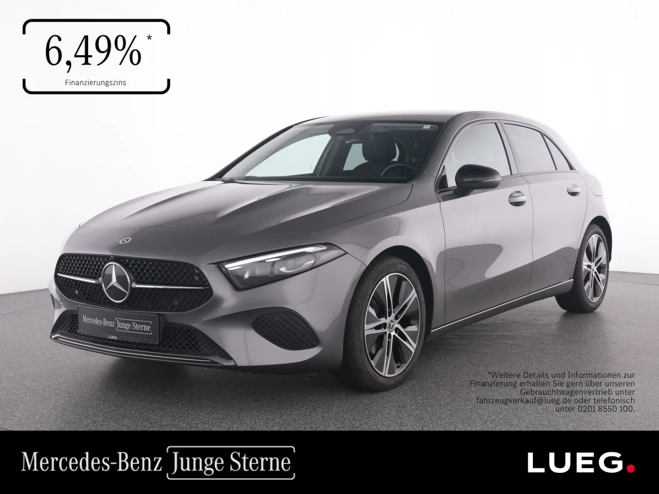 Mercedes-Benz A 200 Progressive+MBeam+Night+KeyGo+Kam+Totw+Amb - 163 PS