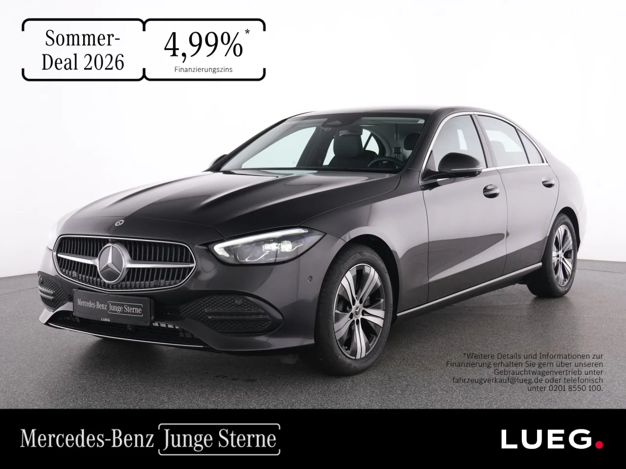 Mercedes-Benz C 180 Avantgarde+NavPrem+LED-HP+TotwA+Distr+360° - 170 PS