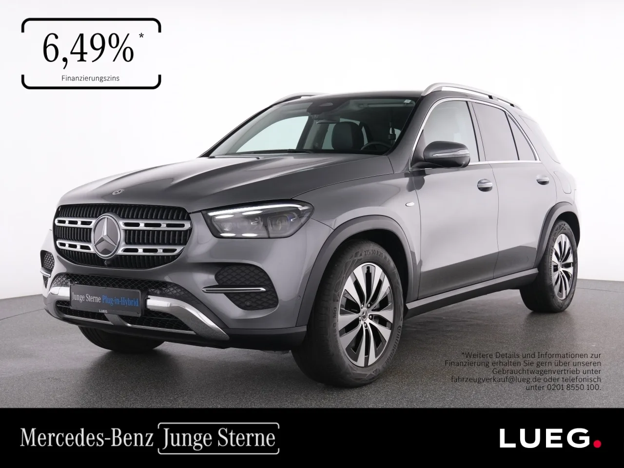 Mercedes-Benz GLE 350 de 4M Airmatic+AHK+MBeam+360°+KeyGo+Mem+ - 197 PS