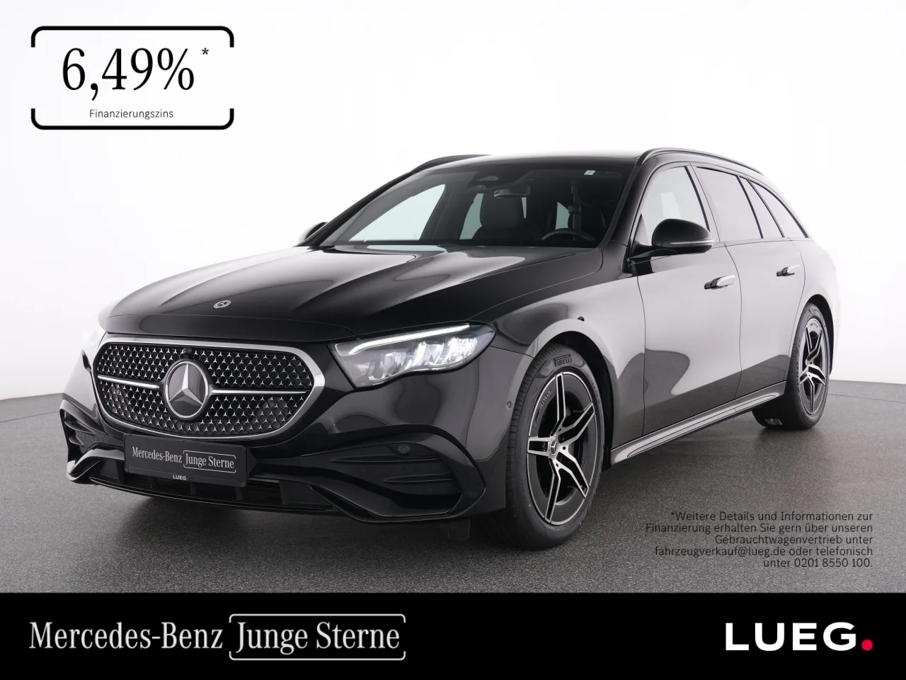 Mercedes-Benz E 200 T AMG+Pano+LED+NightP+AHK+KeylGo+Distr+RFK - 204 PS
