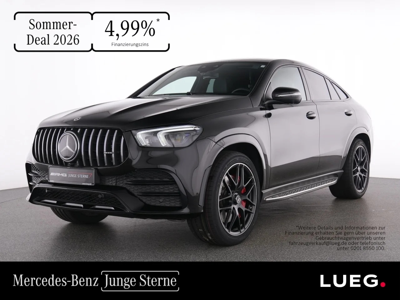 Mercedes-Benz GLE 53 AMG 4M+ Pano+MBeam+Burm+22+Airm+Sthzg+360 - 435 PS