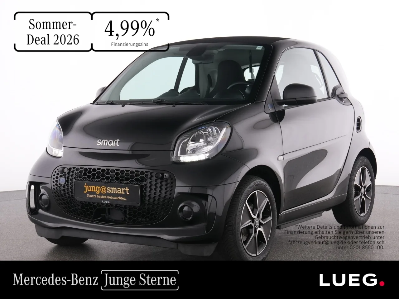 Smart EQ fortwo coupe DAB+Ladekabel-Paket+PDC+SHZ+ AWR - 82 PS