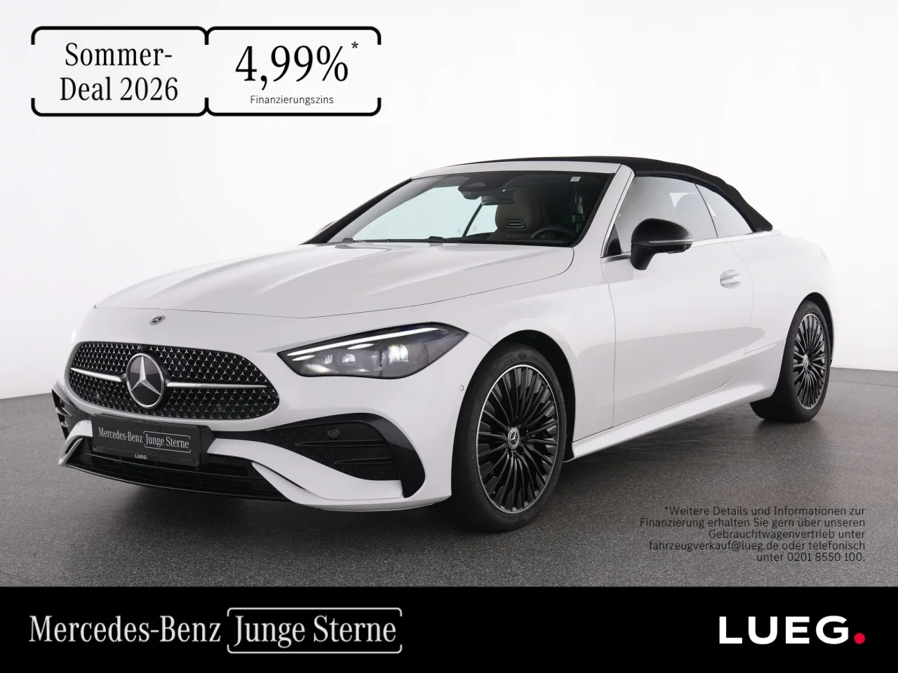 Mercedes-Benz CLE 200 Cabrio AMG+DLight+Night+KeyGo+Mem+Totwi+ - 204 PS