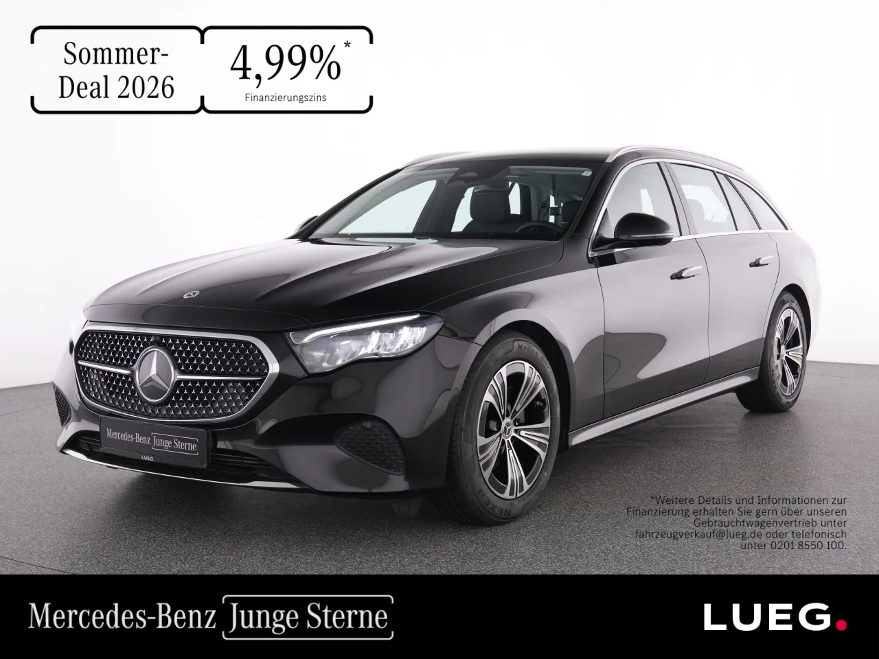 Mercedes-Benz E 220 d T Avantgarde+AHK+LED+Kamera+Totw+E-Heck+ - 197 PS