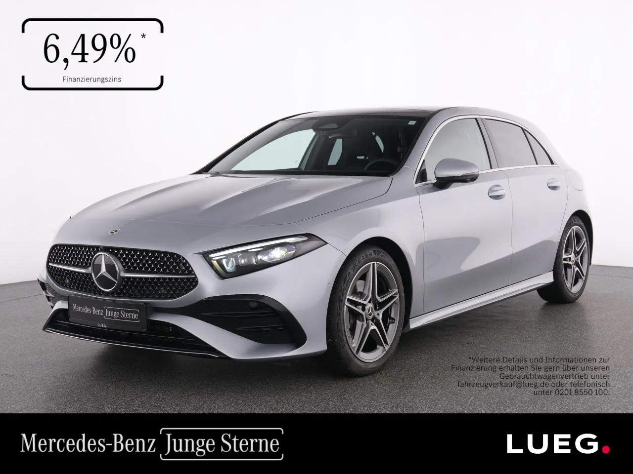 Mercedes-Benz A 200 AMG+Pano+MBeam+360+Dist+KeyGo+Totw+Ambient - 163 PS