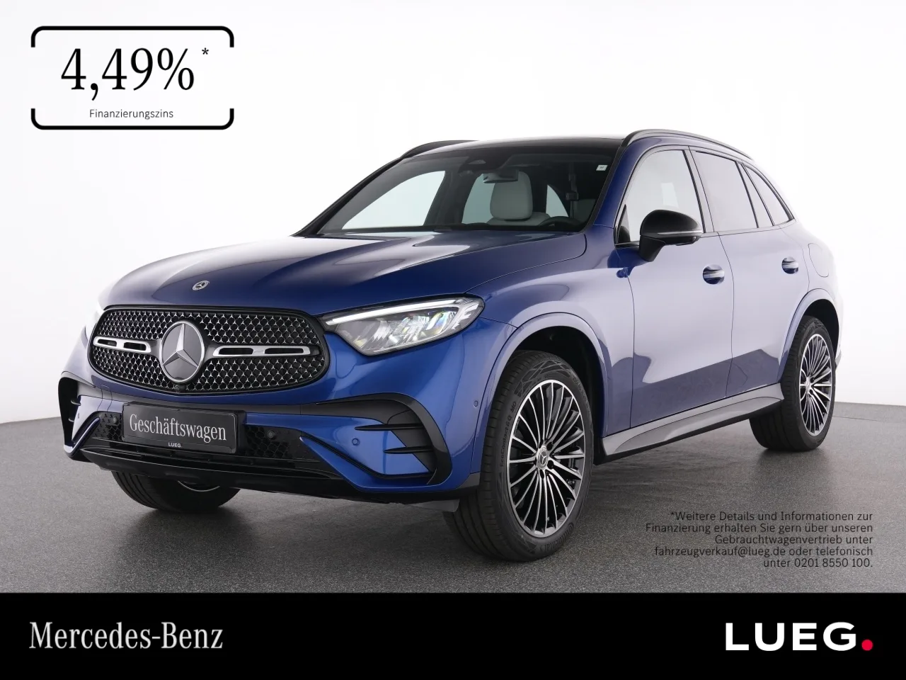 Mercedes-Benz GLC 300 de 4M AMG+NIGHT+20+PANO+AHK+BURMESTER++ - 197 PS