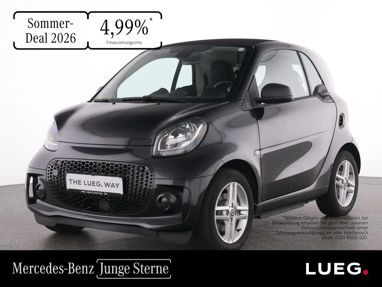 Smart EQ fortwo Coupé 22kw Cool&Audio+DAB+Plus-Paket+ - 82 PS