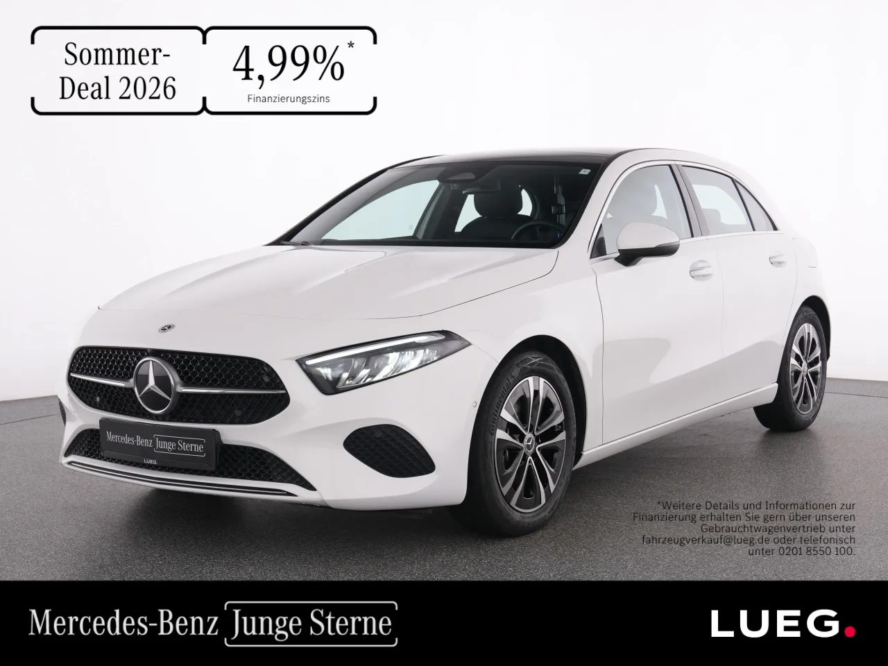 Mercedes-Benz A 200 Progressive+NavPrem+Pano+LED-HP+KeylGo+RFK - 163 PS