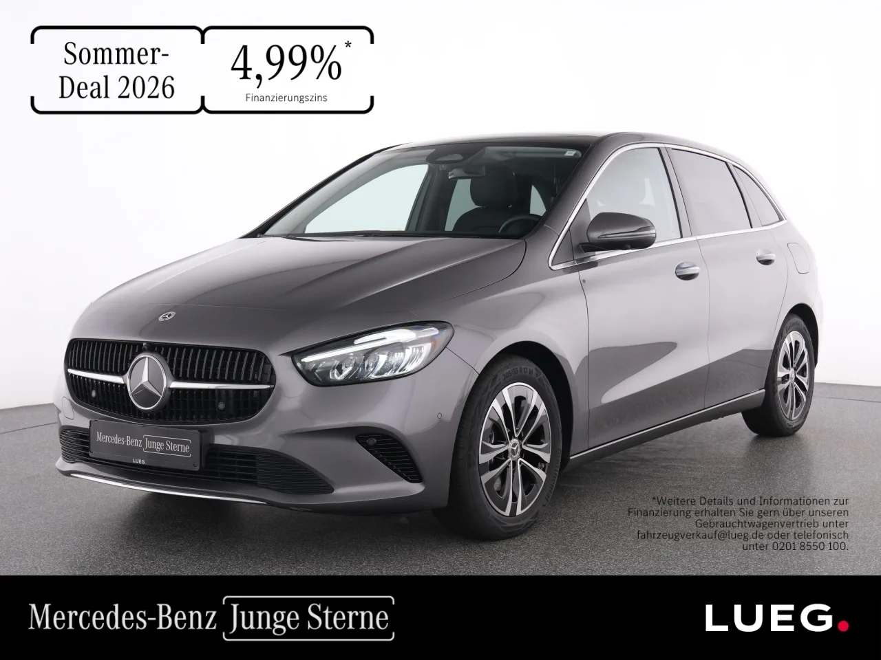 Mercedes-Benz B 200 Progressive+Pano+360+Totw+KeyGo+EHeck+PTS+ - 163 PS
