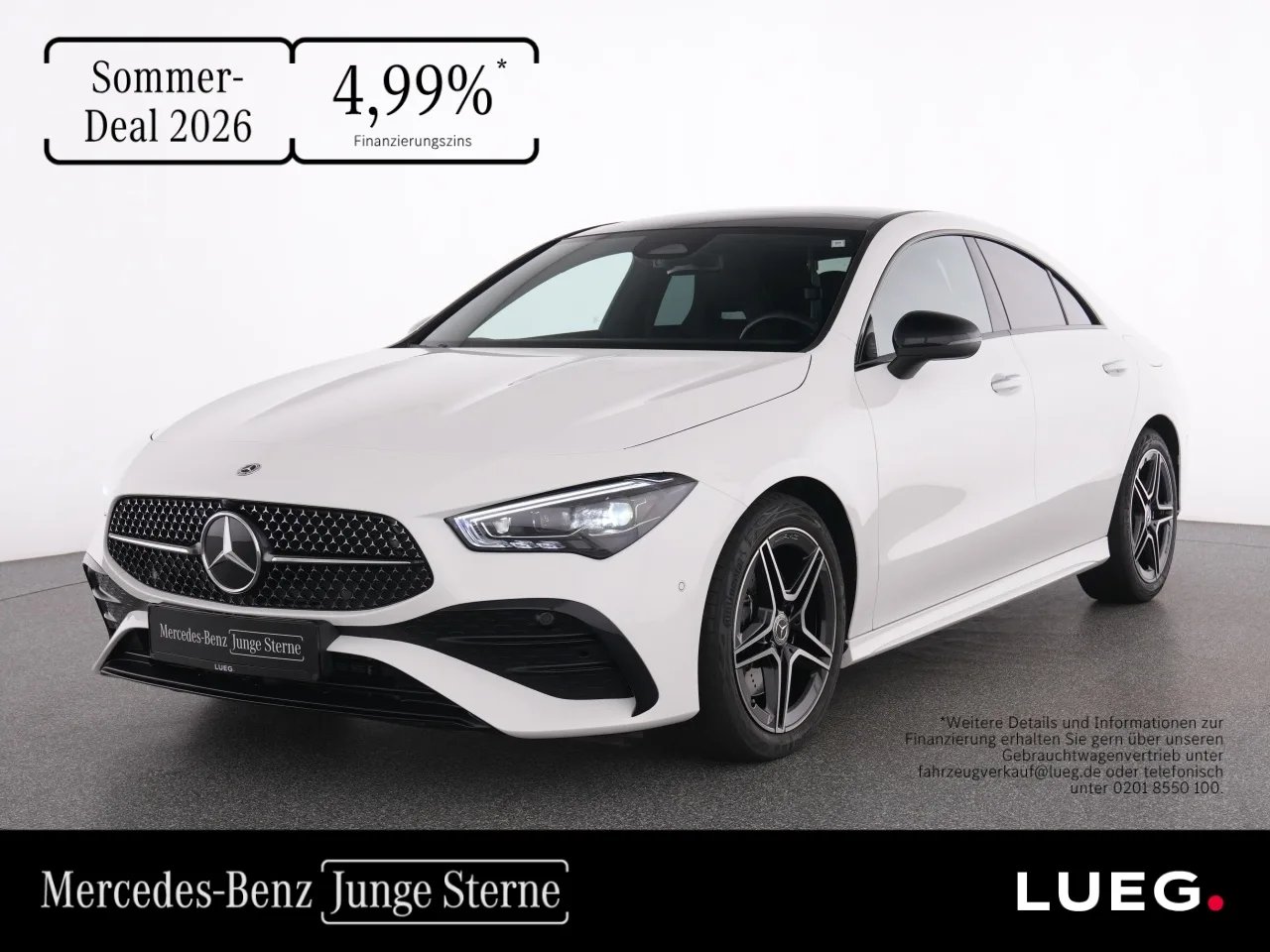 Mercedes-Benz CLA 200 AMG+NavPrm+Pano+MBeam+Night+KeyG+SHZ+RFK - 163 PS