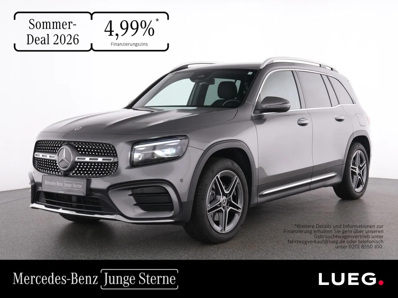 Mercedes-Benz GLB 200 AMG+NavPrem+MBeam+AHK+KeylG+EHeck+Kamera - 163 PS