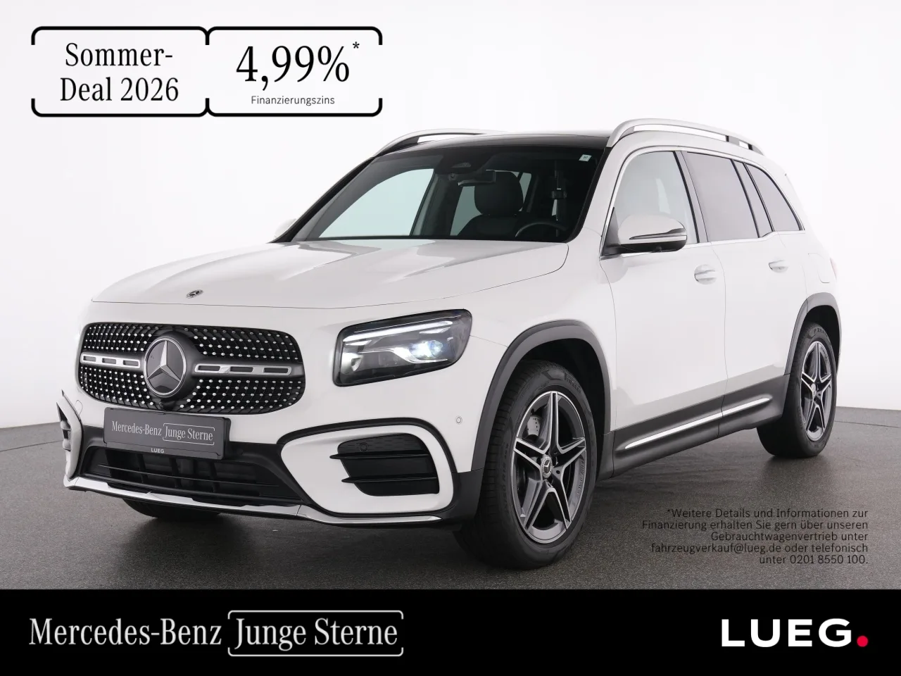 Mercedes-Benz GLB 220 d 4M AMG+Pano+AHK+MBeam+360+KeyGo+7Sitz+ - 190 PS
