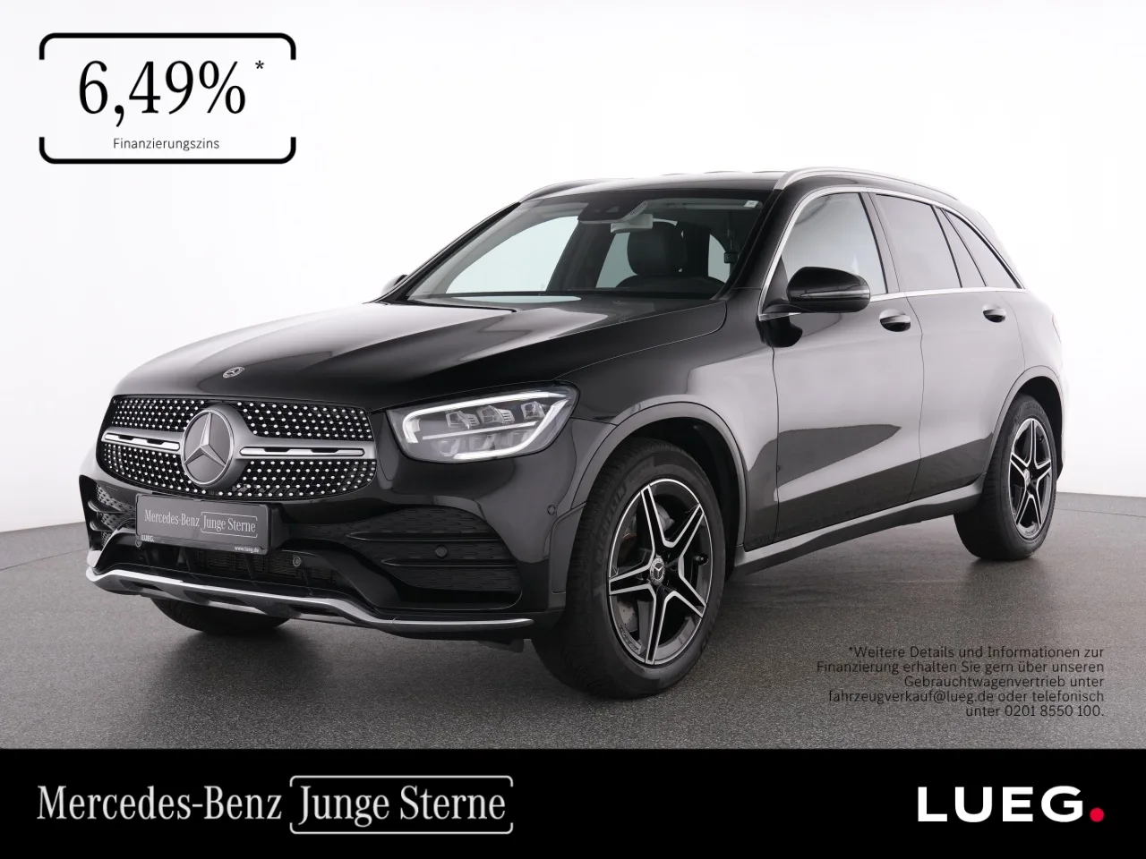 Mercedes-Benz GLC 200 4M AMG+MBUX+LED-HP+TotwA+Displ+EHeck+RFK - 197 PS