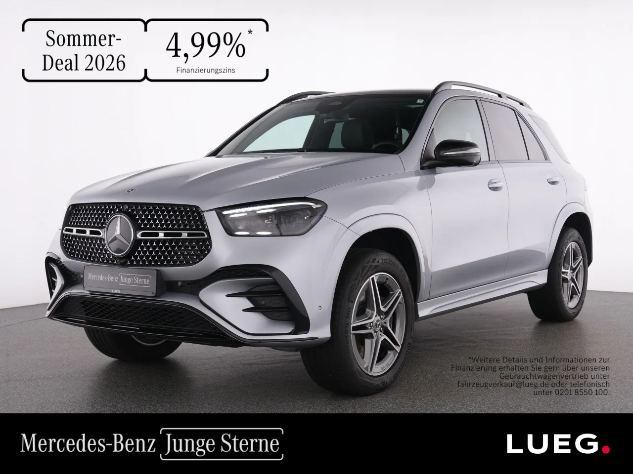 Mercedes-Benz GLE 450 d 4M AMG+Pano+Airm+AHK+360°+MBeam+Sound+ - 367 PS
