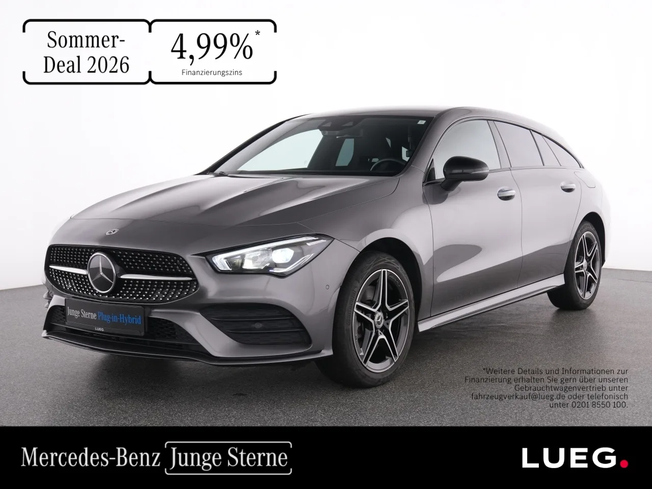Mercedes-Benz CLA 250 e SB AMG+MBUX+LED-HP+EHeck+Amb+Night+RFK - 160 PS