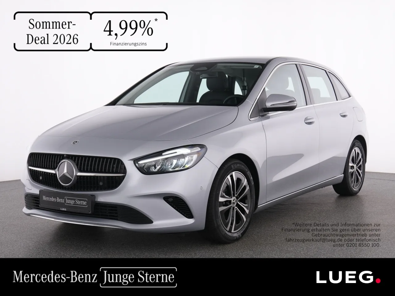 Mercedes-Benz B 200 Progressive+NavPrm+LED-HP+EHeck+SHZ+Kamera - 163 PS