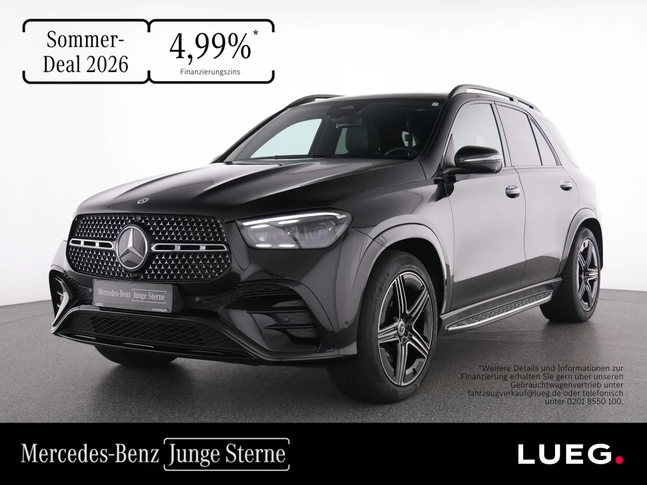 Mercedes-Benz GLE 300 d 4M AMG+MBUX+MBeam+Pano+Night+21+360° - 272 PS