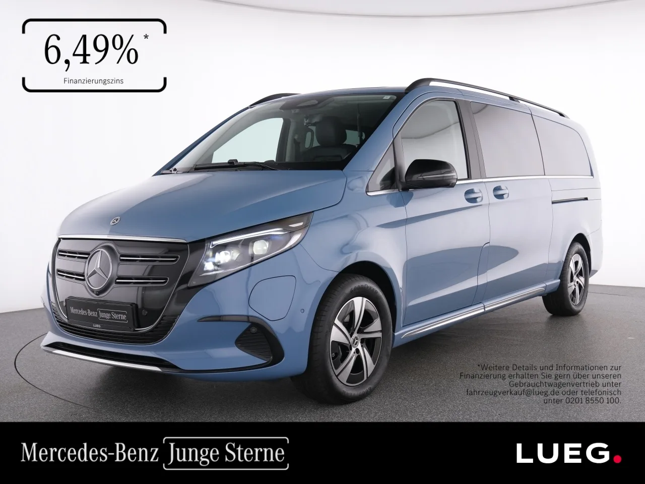 Mercedes-Benz EQV 300 AVANTGARDE Extralang MBUX+AIRMATIC+TOTW+ - 204 PS