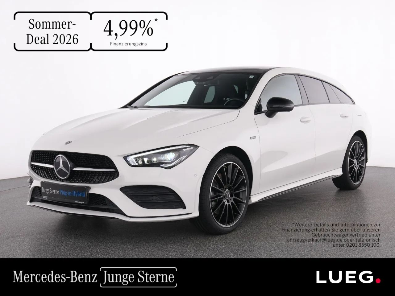 Mercedes-Benz CLA 250 e SB AMG+MBUX+MBeam+Pano+Ambi+EHeck+19+ - 160 PS