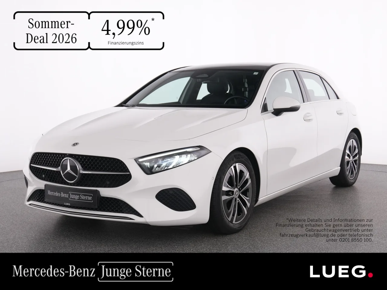 Mercedes-Benz A 180 d Progressive+MBUX+Pano+LED-HP+AHK+SHZ+RFK - 116 PS